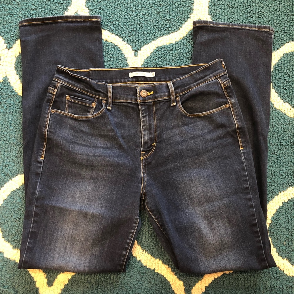 Levi 505 Straight Leg Jeans (12) 31x32